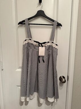 Reformation Shai dress Grey-Size 4